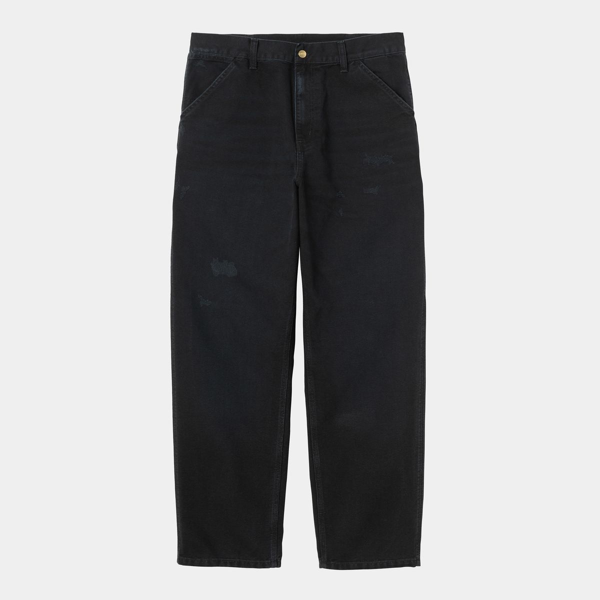 Панталони Carhartt WIP Single Knee Pant grind wash | 32/32 Черно | I036276_2, 1