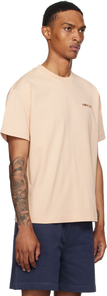 Тениска Moncler Moncler Genius x Gilga Farm Short Sleeve T-Shirt Бежово | K24028C0000589AZ9, 1