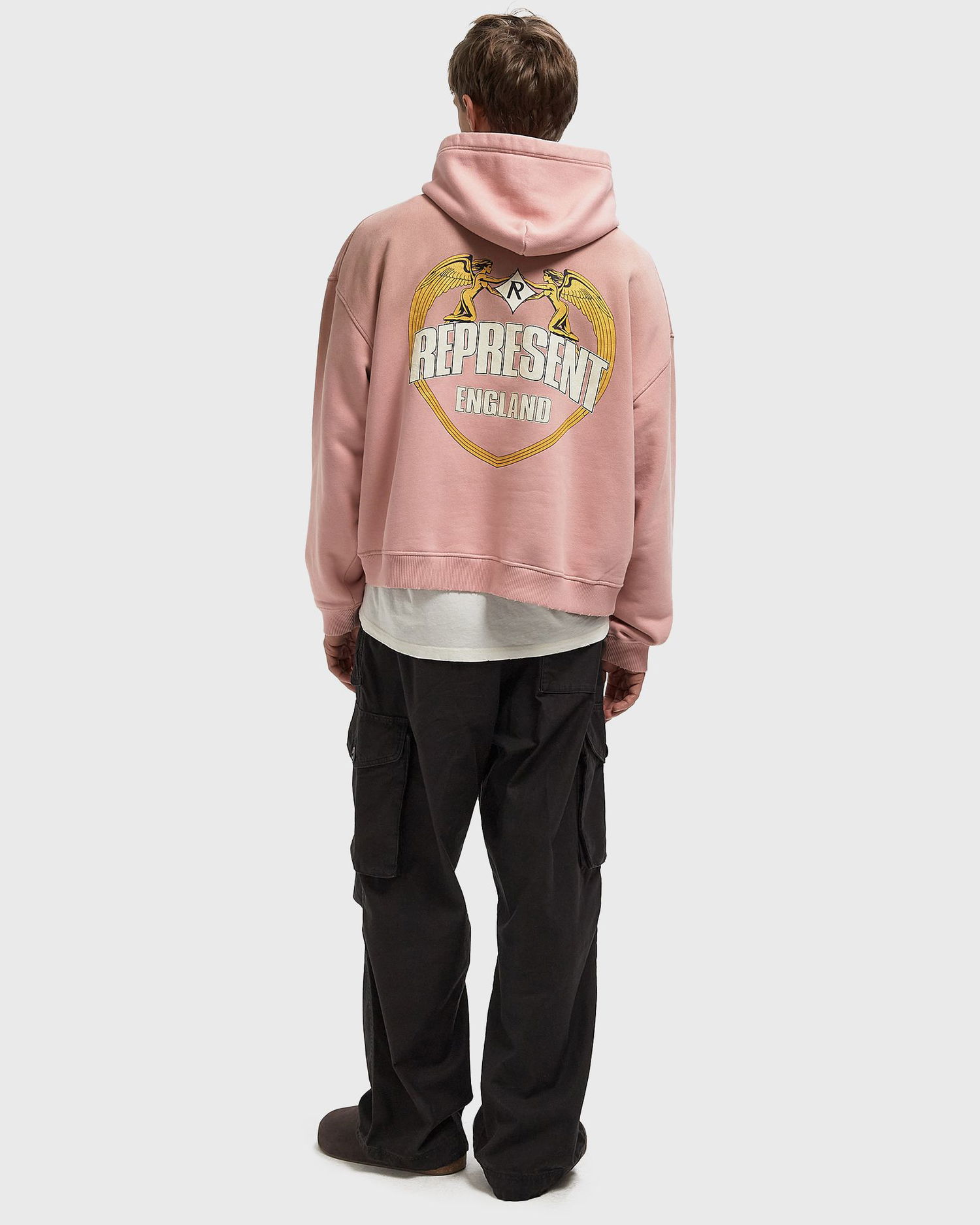 Суитчър Represent Clo Angel Border Hoodie Розово | MLM100368-24, 1