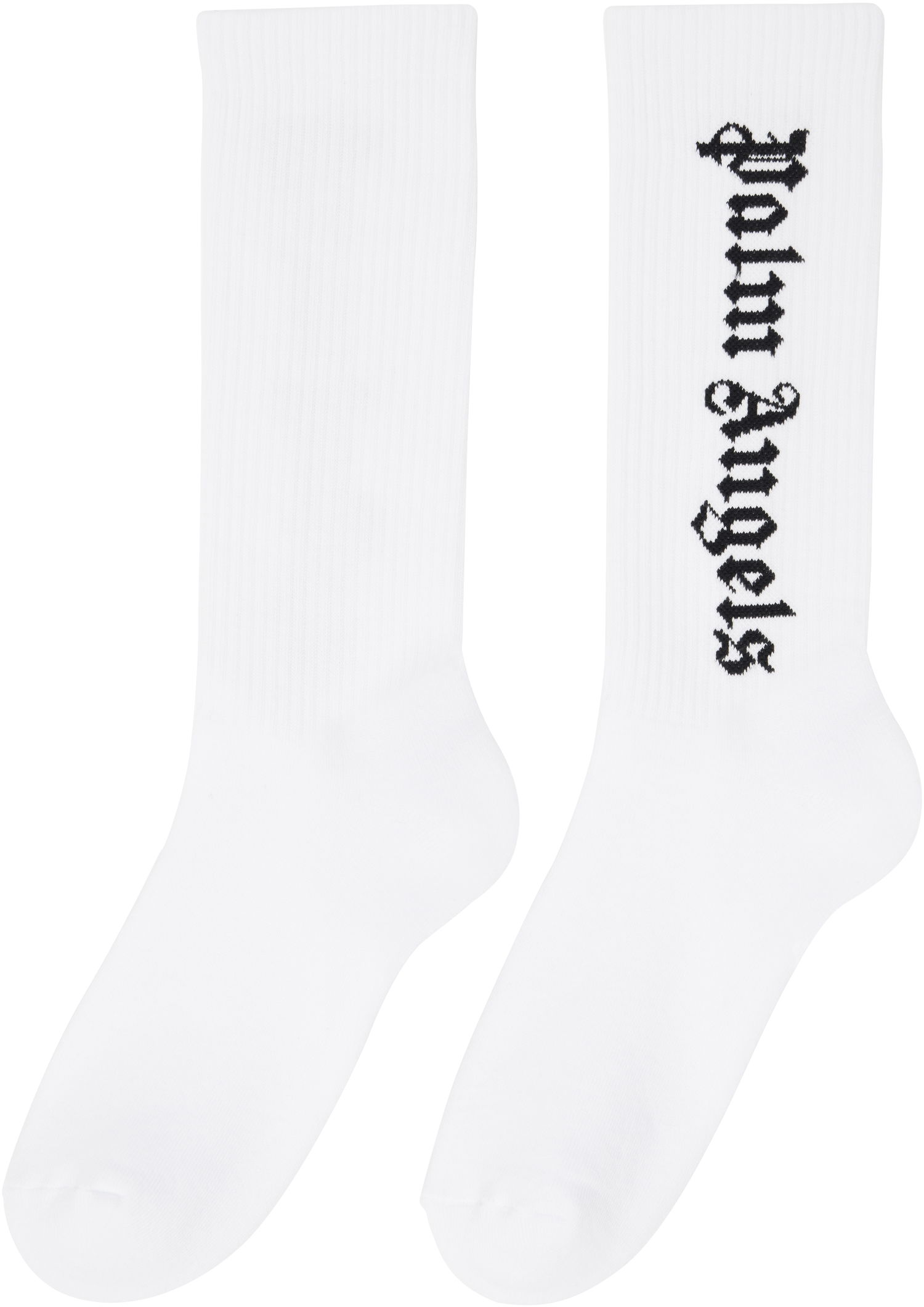 Чорапи Palm Angels Logo Socks Бяло | PMRA001C99FAB0020110, 1