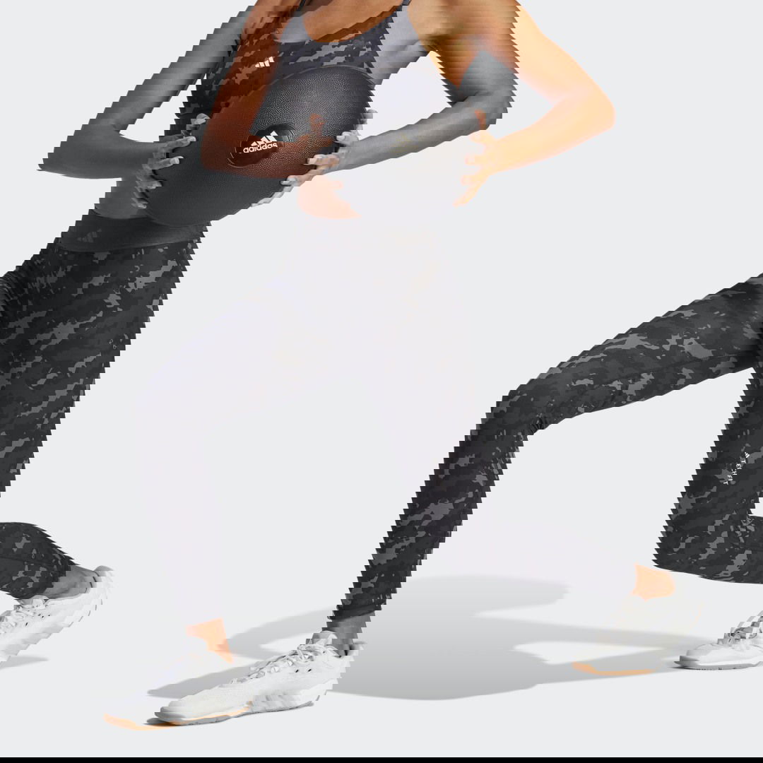 Клинове adidas Originals Leggings Techfit Camo 7/8 Черно | HS7416, 0