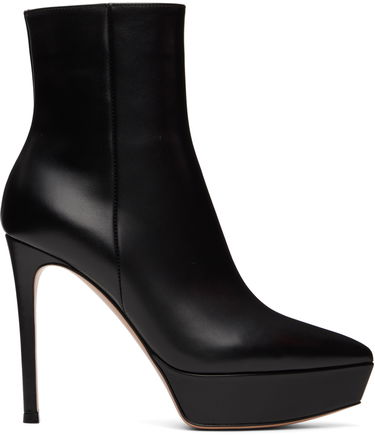 Кецове и обувки Gianvito Rossi Dasha Platform Ankle Boots Черно | G73593.85RIC.VIT, 0