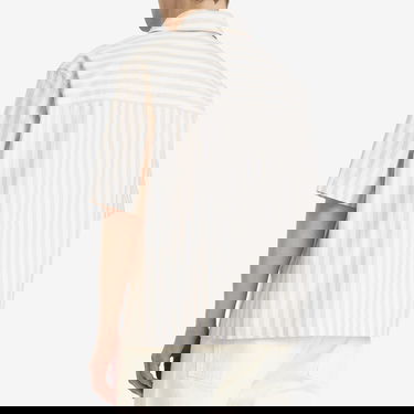 Риза MAISON KITSUNÉ Maison Kitsuné Handwriting Overshirt Бежово | OM00429WC5045-0189, 3