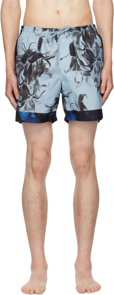 Бански Dries Van Noten Dries Van Noten Patterned Swim Shorts Синьо | 252-022500-2270, 0