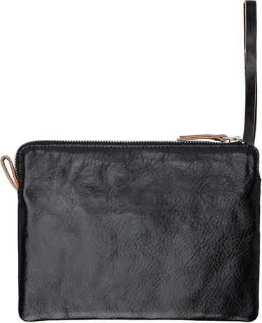 Чанта за кръста OUR LEGACY Supporter Organizer Pouch Черно | A4248SOT, 1
