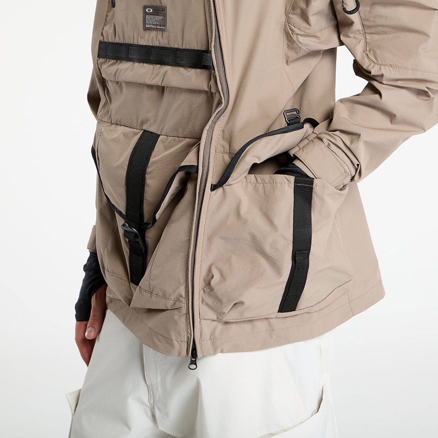 Яке OAKLEY Oakley FGL Stroke Anorak Jacket Бежово | FOA408118-881, 1
