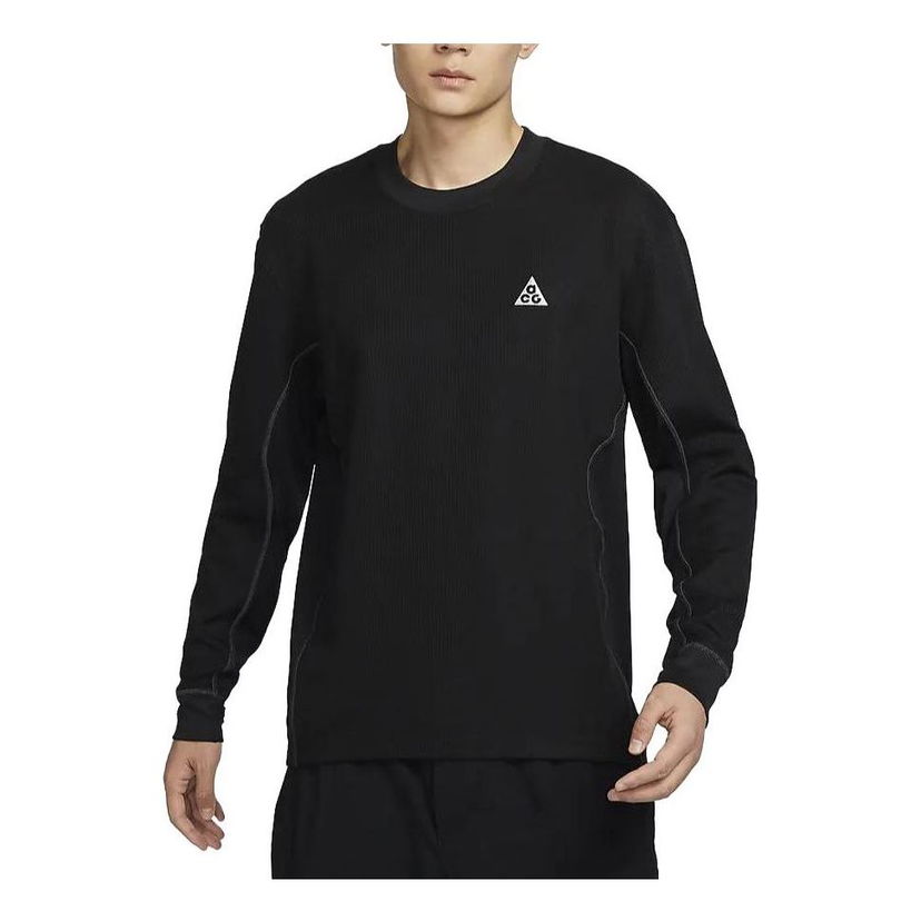 Пуловер Nike ACG ACG 'Goat Rocks' Long-Sleeve Winterized Top Черно | FB8116-010