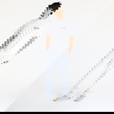 Спортни панталони Carhartt WIP Sweat Pant Ash Heather Stone Washed Бяло | I034692.48206, 3