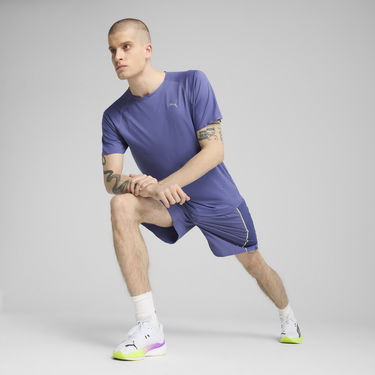Тениска Puma CLOUDSPUN Men's Running T-Shirt Лилаво | 526629_46, 2