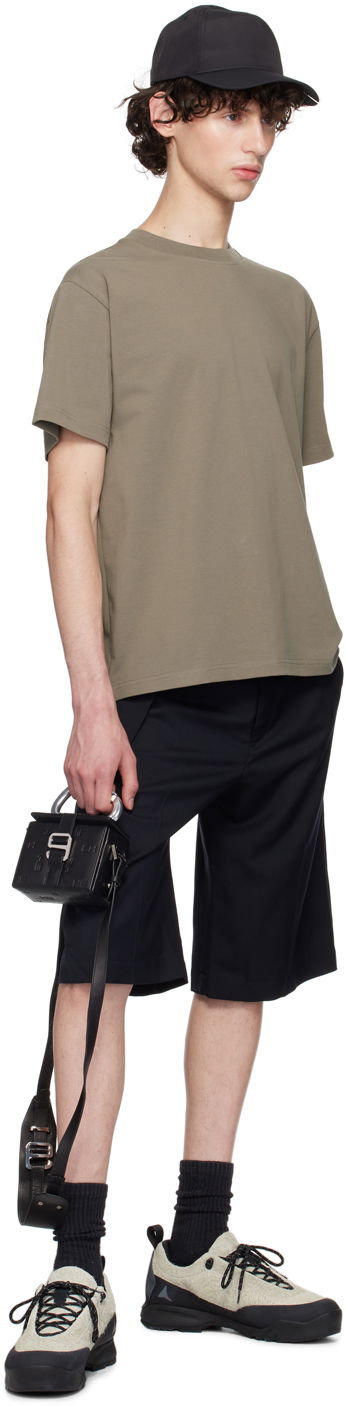 Тениска HELIOT EMIL Khaki Armband T-Shirt Бежово | PREAW24_M_09_119_DG23, 4