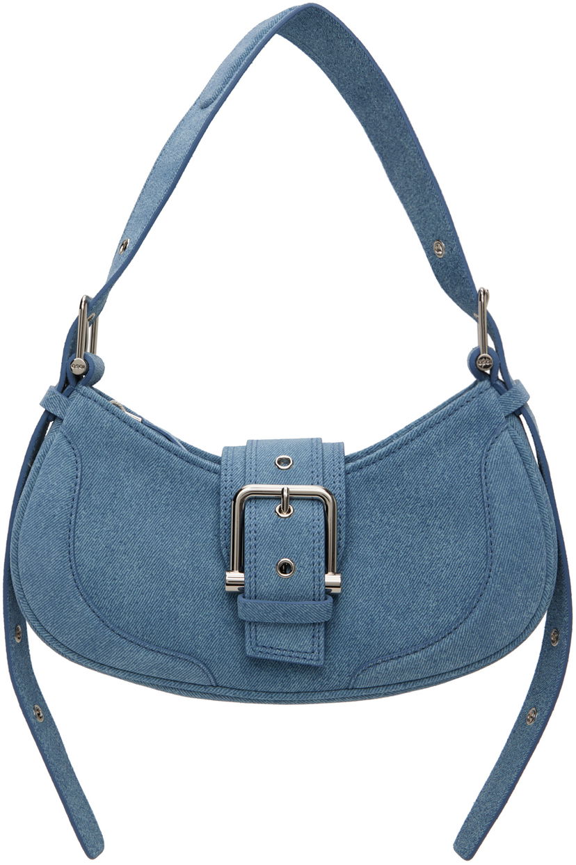 Чанта през рамо OSOI Denim Shoulder Bag Синьо | 23SB050-02-08