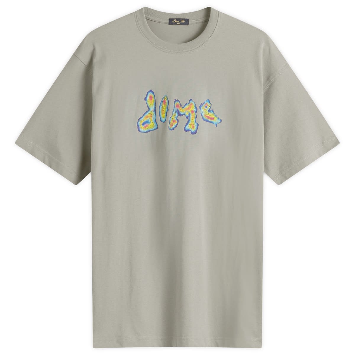 Тениска Dime Dime Topo T-Shirt, Size Large Зелено | DIMESP2554GRA, 1