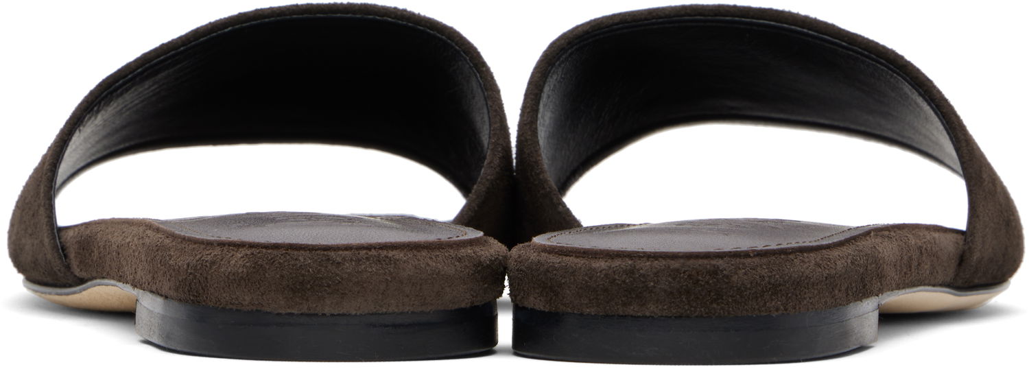 Аксесоари Aeyde Aeyde Anna Suede Sandals Кафяво | A11-FS-BRNS08FL6-SS24-953-022, 1