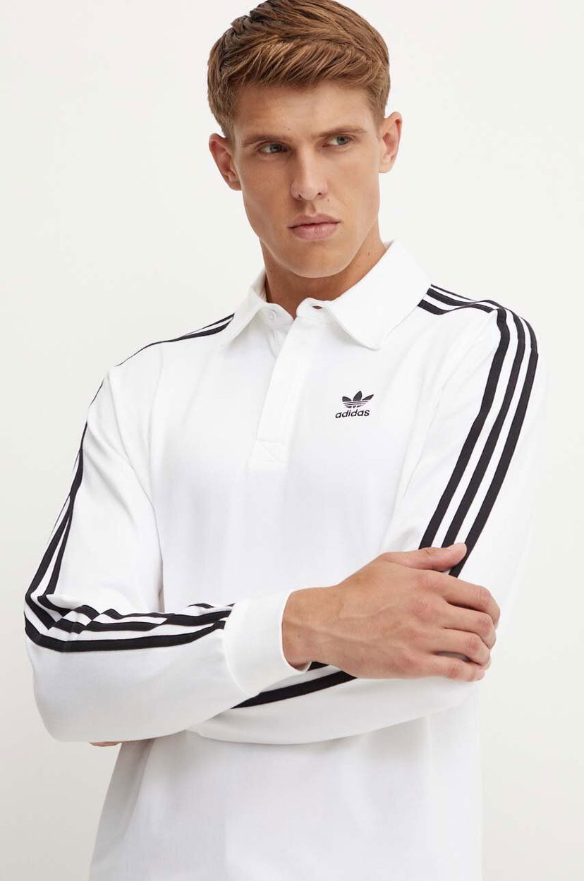 Тениска adidas Originals Long Sleeve T-Shirt Бяло | IZ2459