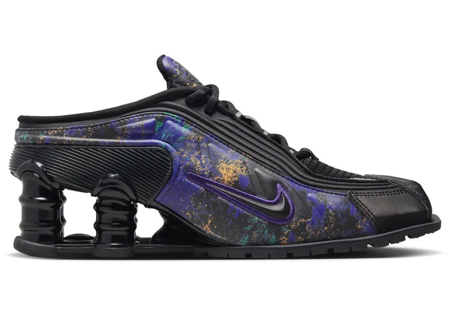 Кецове и обувки Nike Shox MR4 Mule Martine Rose Eggplant Черно | DQ2401-003, 0