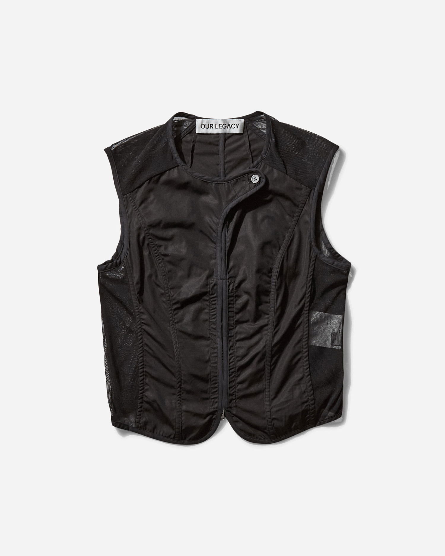 Жилетка OUR LEGACY Corset Vest Черно | W2252CVB 001, 0
