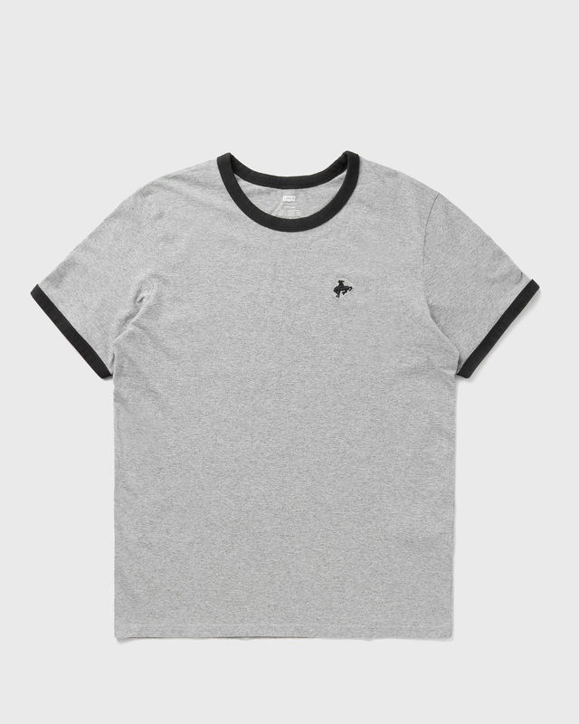 Ringer Tee with Embroidered Logo