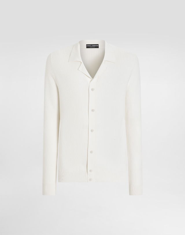 Dolce & Gabbana Openwork Knit Shirt