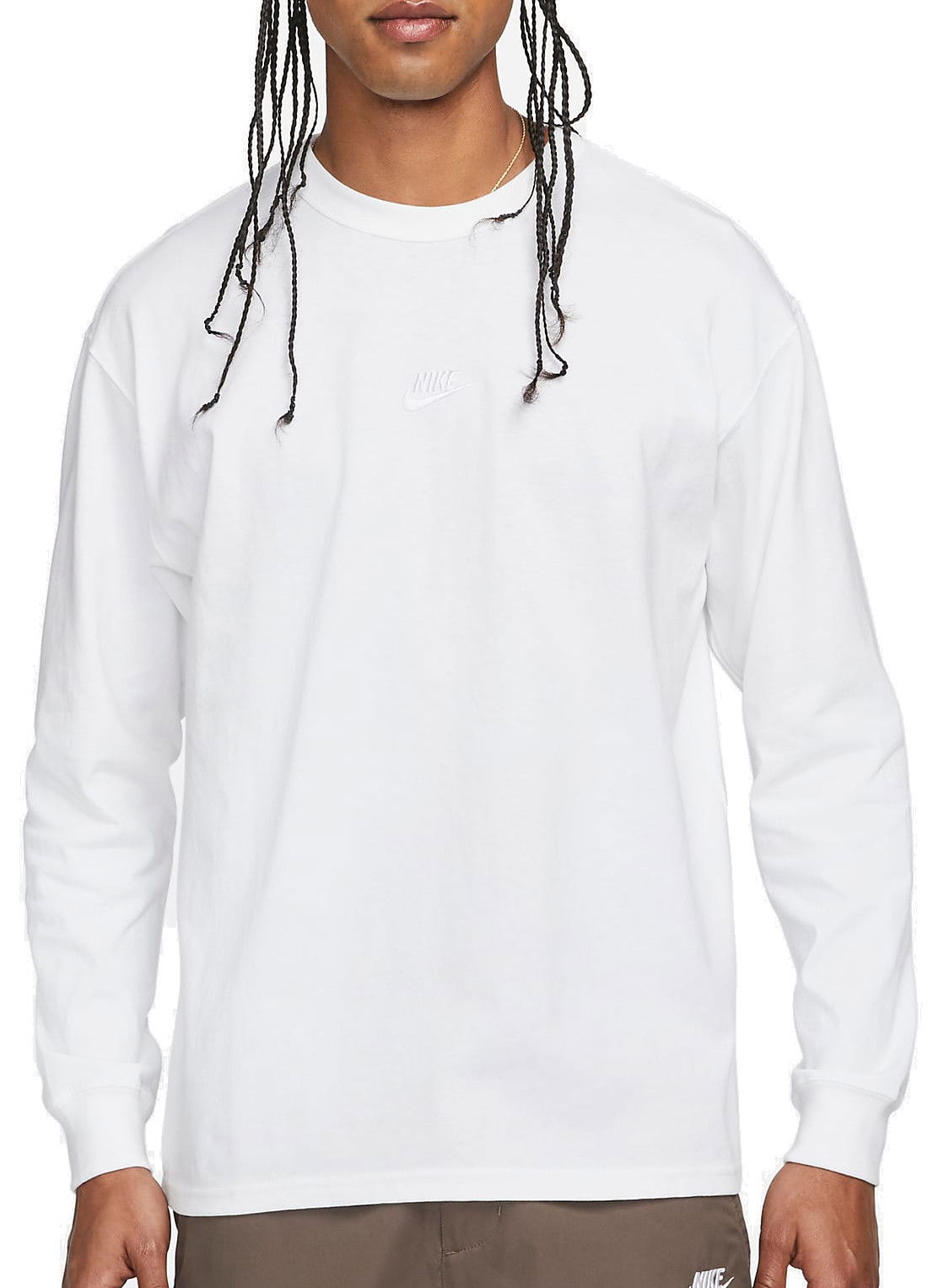Тениска Nike Tee Sportswear Premium Essentials Бяло | do7390-100, 0