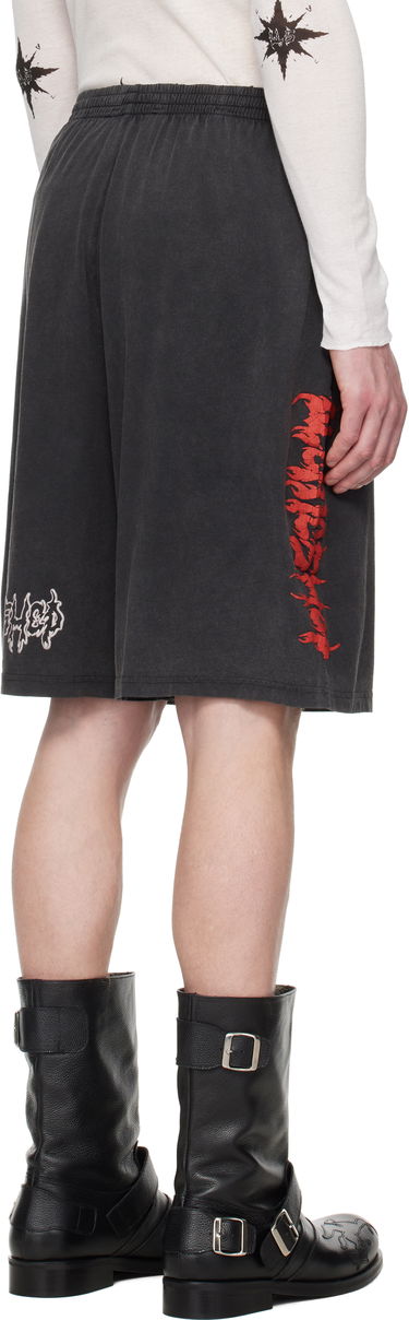 Къси панталони 032C 032c Telepresence Comfort Shorts Черно | S25-MRC-1141-050, 2