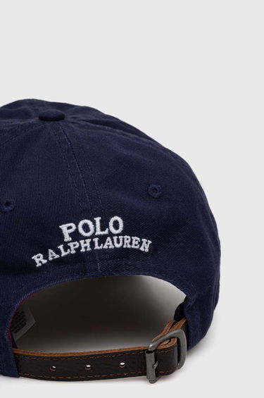 Шапка с козирка Polo by Ralph Lauren Polo Ralph Lauren Bear Baseball Cap Тъмно синьо | 211949925, 2
