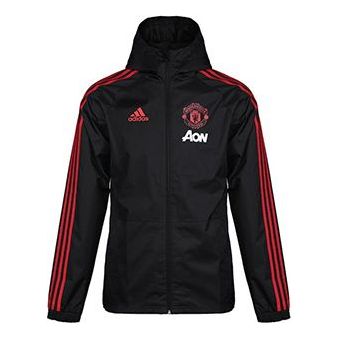 Ветровка adidas Originals Manchester United Sports Jacket Черно | CW7636