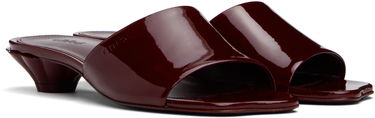 Кецове и обувки CHLOÉ Chloé Flower Heel Sandals Бургунди | CHC25U09USG, 3