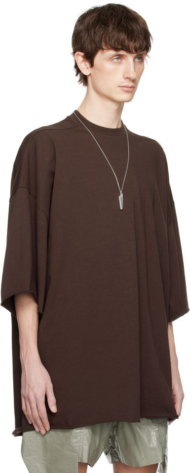 Тениска Rick Owens Rick Owens Hollywood Tommy T-Shirt Зелено | RU01E5283 BA, 4