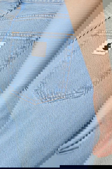 Дънки Carhartt WIP Noxon Pant Jeans medium waist Синьо | I031920.112, 4