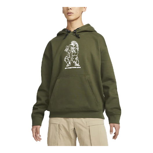 Суитчър Nike ACG ACG Therma-FIT Troll Pattern Hoodie Зелено | DJ1431-325, 0