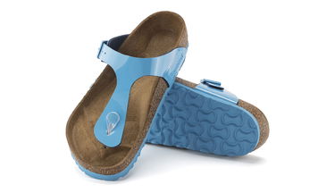 Кецове и обувки Birkenstock Gizeh Birko-Flor Синьо | 1024005, 2