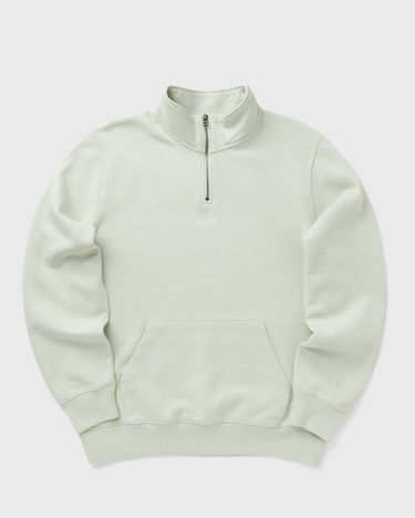 Суитчър ØLÅF OLAF Block Zip Mock Neck Sweatshirt XL Зелено | M200201-PALE-GREEN, 0