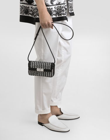 Чанта през рамо Dolce & Gabbana Dolce & Gabbana Marlene Minibag Crossbody With Checkered Weave Многоцветен | BP3415A9N7989697, 1