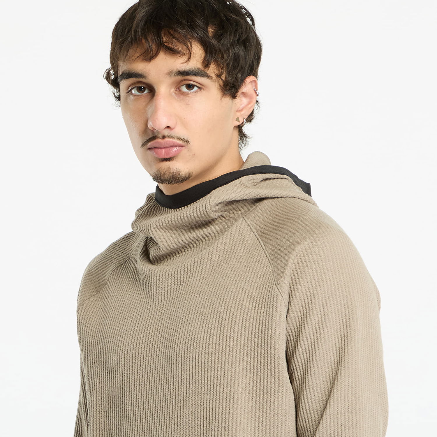 Суитчър Craft Craft Grid Hoodie Бежово | 1916667-240000, 1
