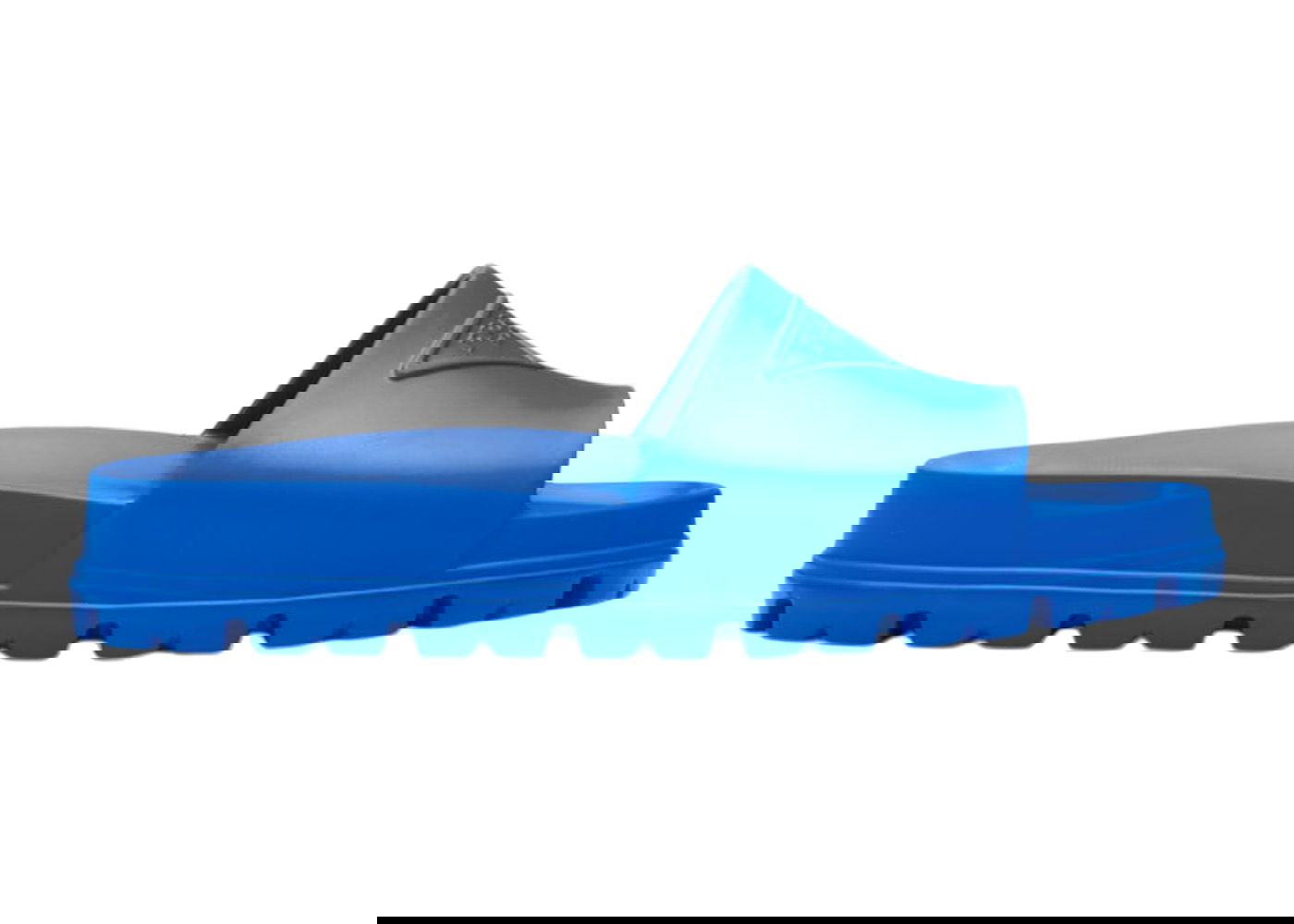 Кецове и обувки Prada Rubber Slides Light Blue Синьо | 2X3085_3LKV_F0013, 0