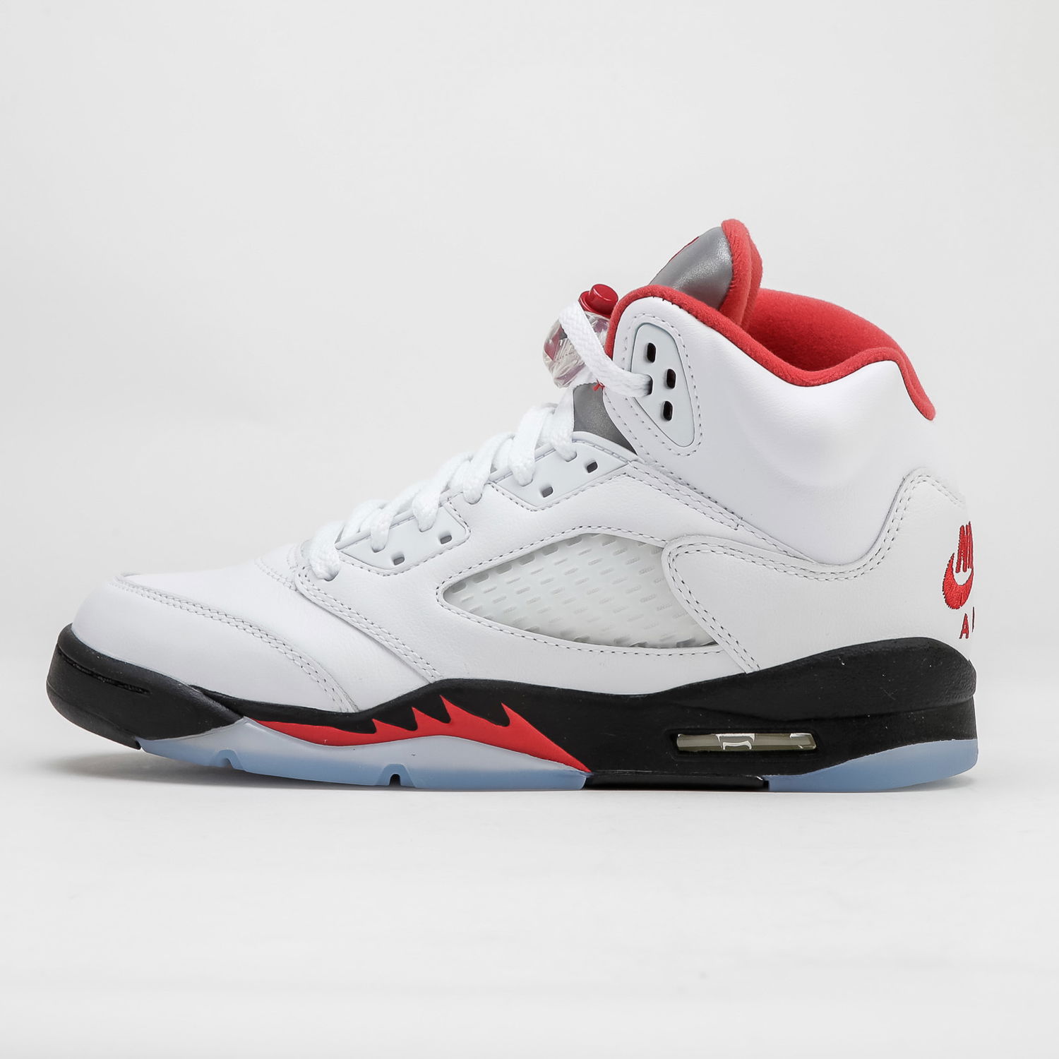Кецове и обувки Jordan Air Jordan 5 Retro "Fire Red" GS Бяло | 440888-102, 0