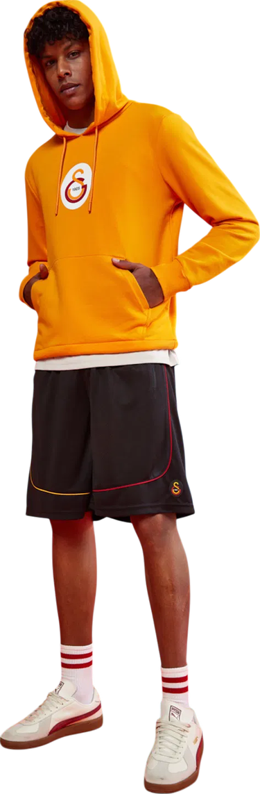 Комплект Puma Galatasaray Istanbul Hooded Sweatshirt and Shorts Жълто | e251054-010, 2