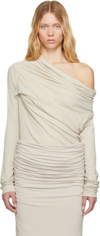 Entire Studios Draped One-Shoulder Top