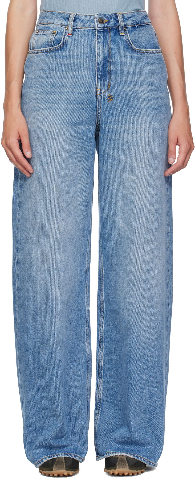 Дънки Ksubi Baggy Strider Horizon Jeans Синьо | WFA25DJ024