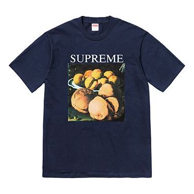 Тениска Supreme Supreme Still Life Graphic Short Sleeve T-Shirt Тъмно синьо | SUP-FW18-019