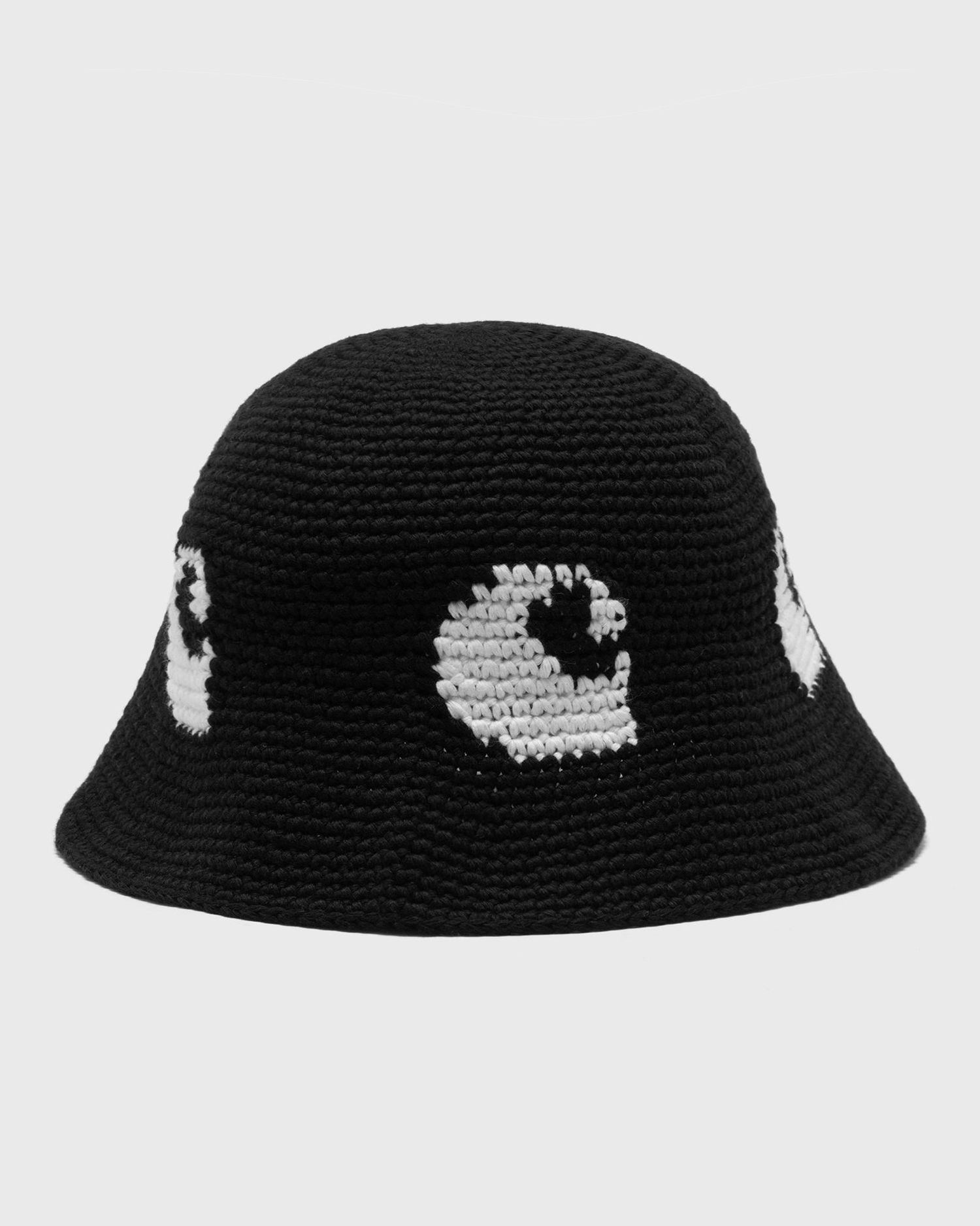 Шапка Carhartt WIP Crocheted Bucket Hat with Pattern Черно | I034482-0D2.XX, 0