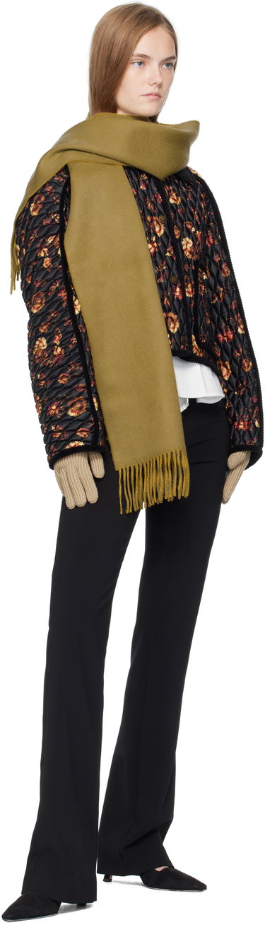Ръкавици Burberry Burberry Wool Gloves with Logo Patch Бежово | 8114594, 2