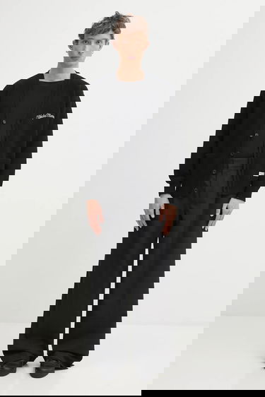 Пуловер WACKO MARIA Wacko Maria Classic Wool Cardigan Черно | 25FW.WMK.KN13, 4