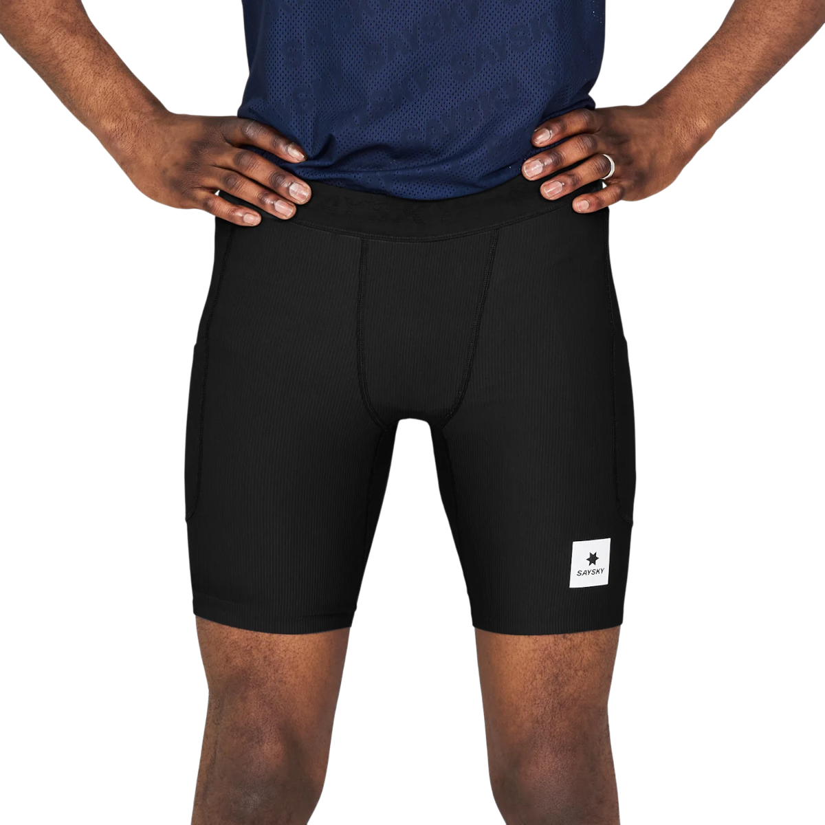 Боксерки Saysky Saysky Combat+ Rib 8" Short Tights Черно | nmrst32c901, 0
