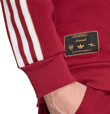 Суитчър adidas Performance Arsenal Terrace Icons Sweatshirt Червено | JM9397, 2
