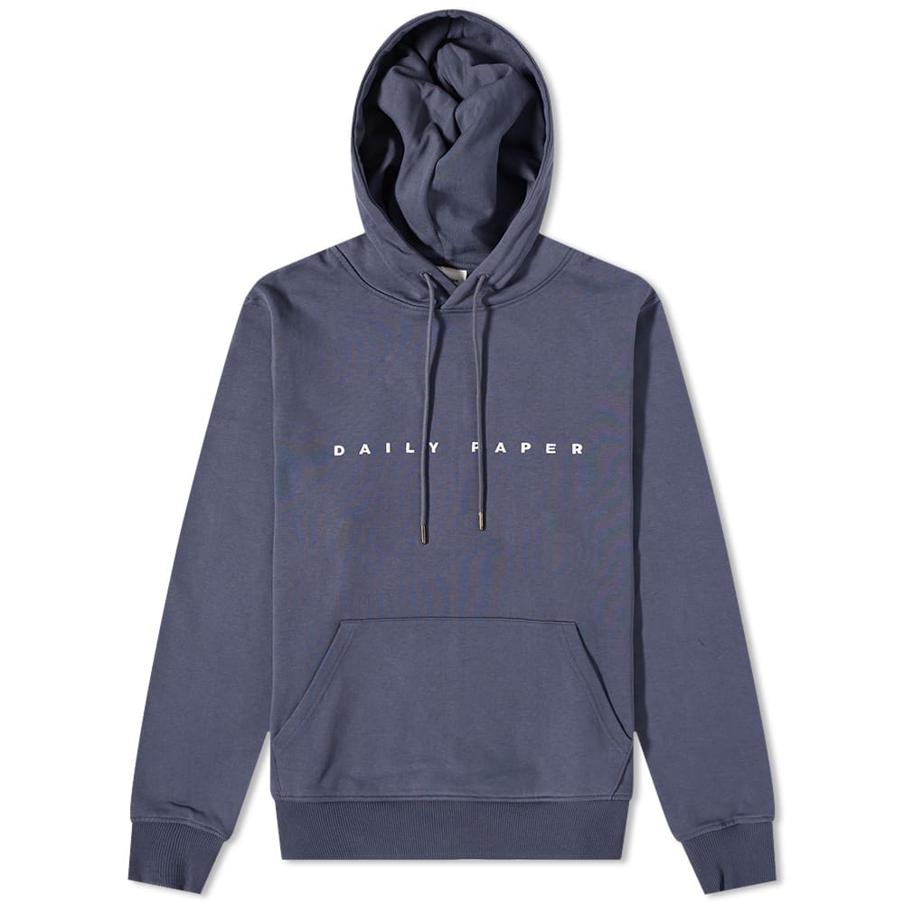 Суитчър DAILY PAPER Alias Logo Hoody Тъмно синьо | 2312009, 0