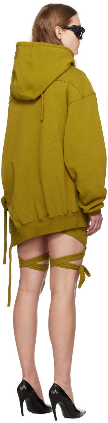 Суитчър Ottolinger Ottolinger Deconstructed Hoodie Зелено | 1503902, 2