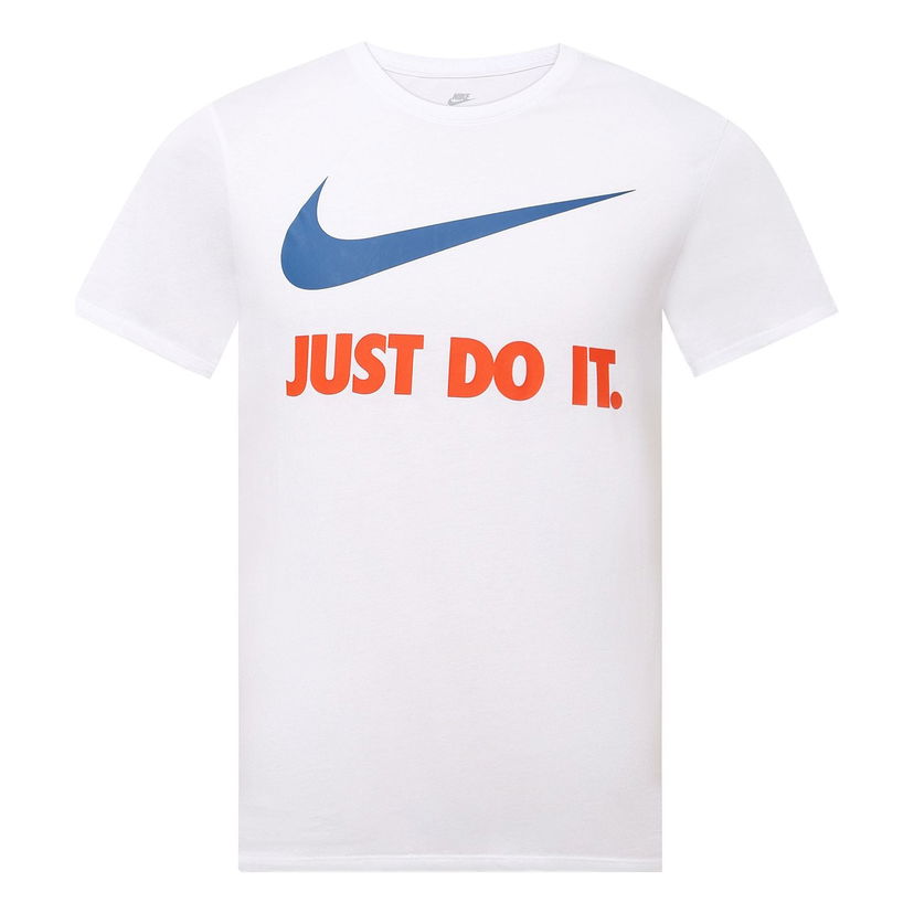 Тениска Nike Large Logo T-Shirt Бяло | 707361-100