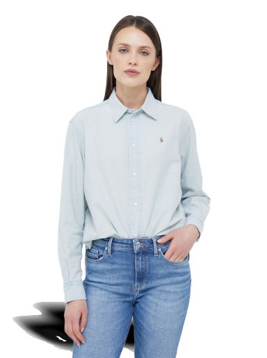 Риза Polo by Ralph Lauren Shirt Синьо | 211891420