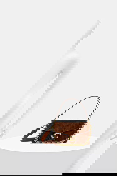 Чанта през рамо Coach Coach Tabby Shoulder Bag Кафяво | CCK51, 5